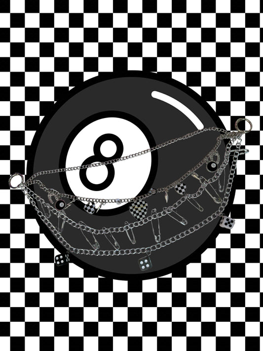 Stay Feral Purse Chain