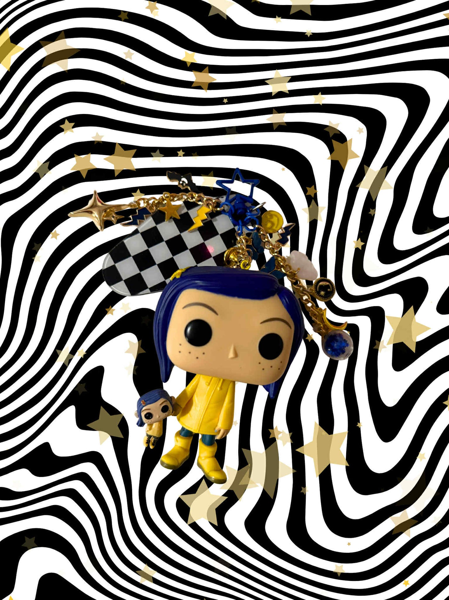 Coraline Figure Keychain