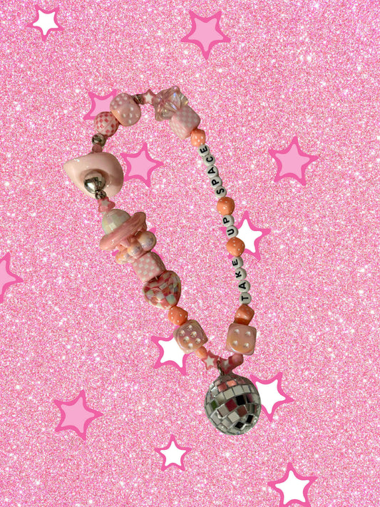 Take Up Space Rearview Mirror Charm