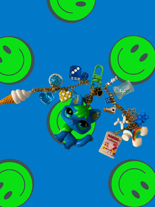 Littlest Pet Shop Figure Keychain