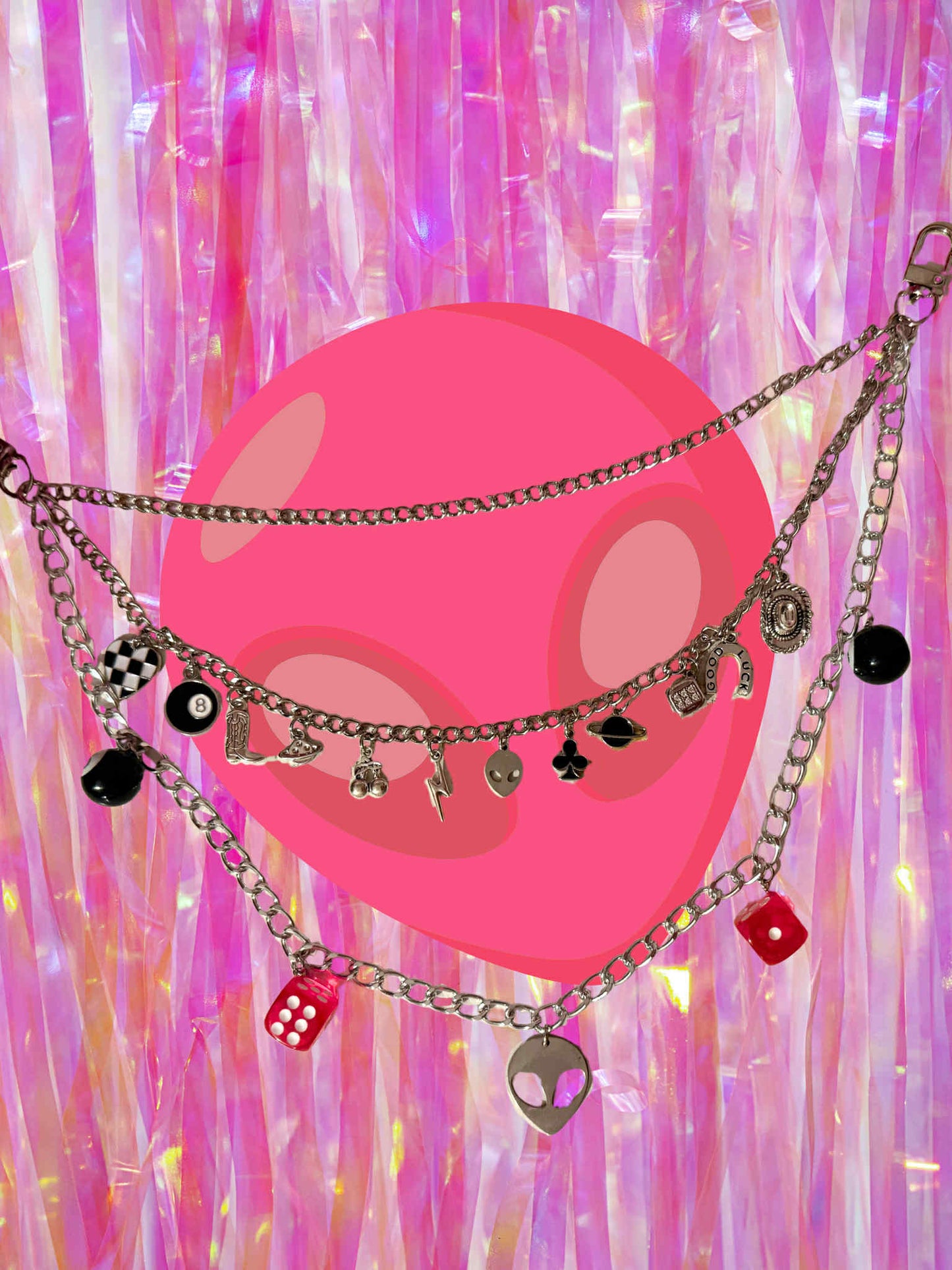 Abduct Me Cowboy Purse Chain
