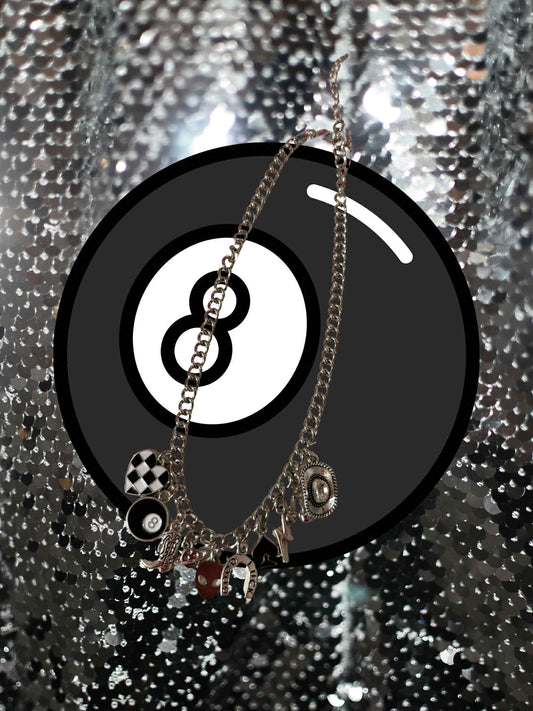 Good luck Space Cowboy Charm Necklace