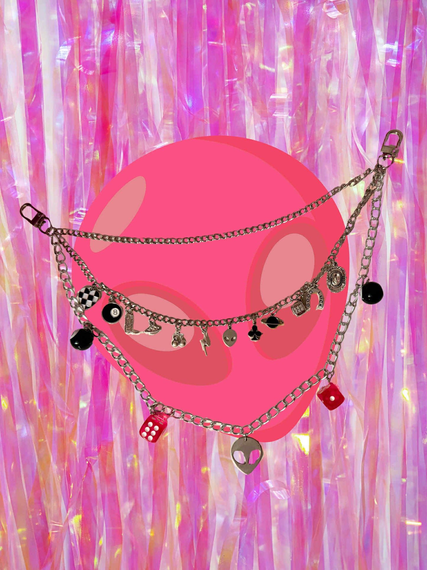 Abduct Me Cowboy Purse Chain