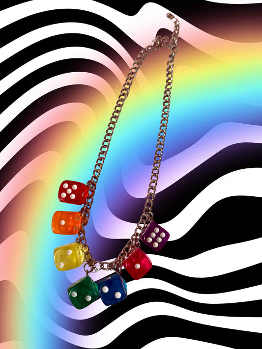 Dicey Girl Charm Necklace