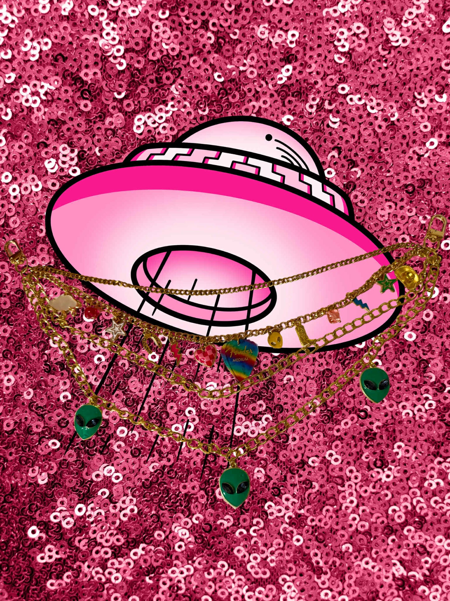 Cosmic Cowgirl Purse Chain
