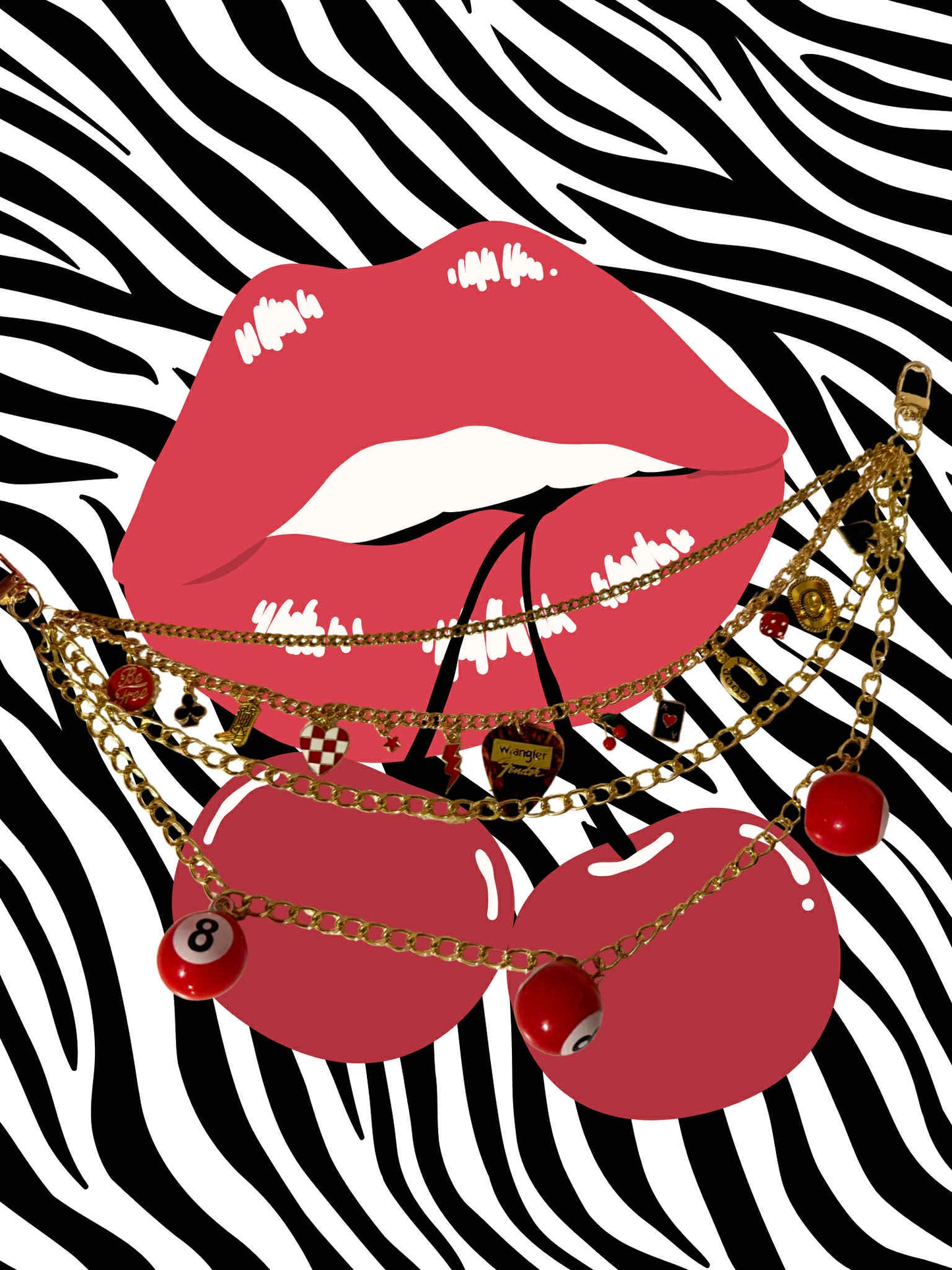 Wanted Goods Purse Chain