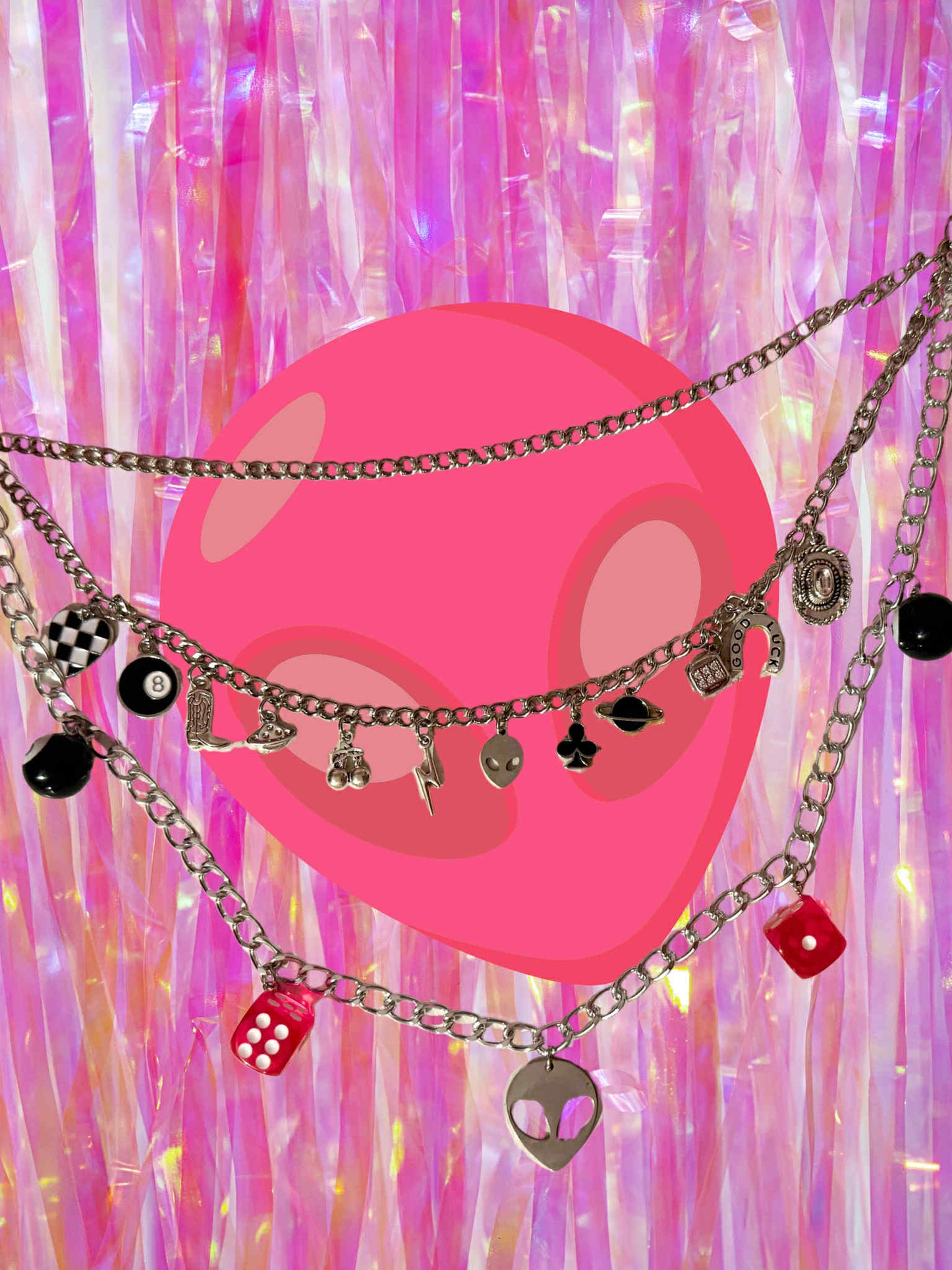 Abduct Me Cowboy Purse Chain