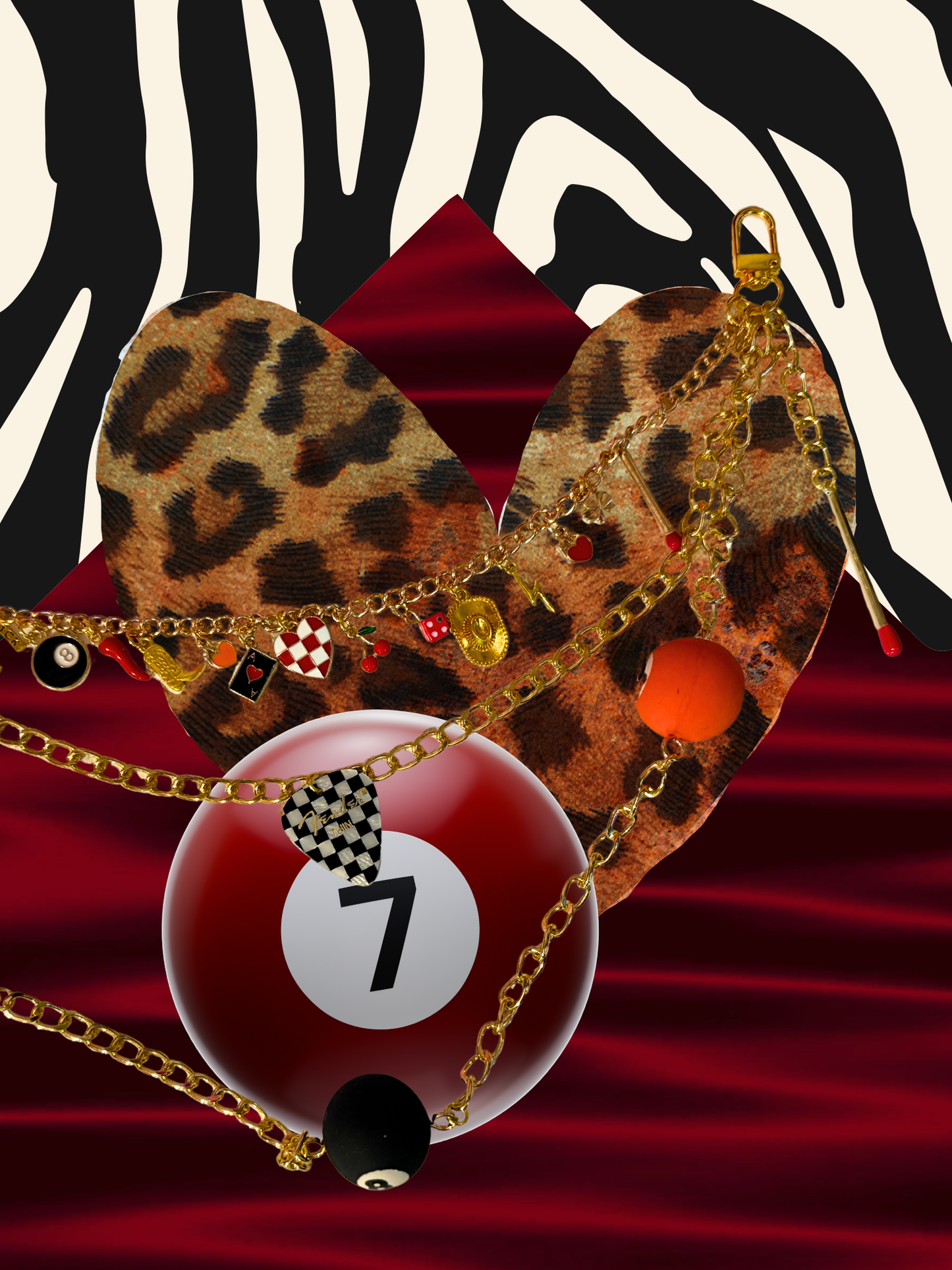 Lightin' Matches Purse Chain