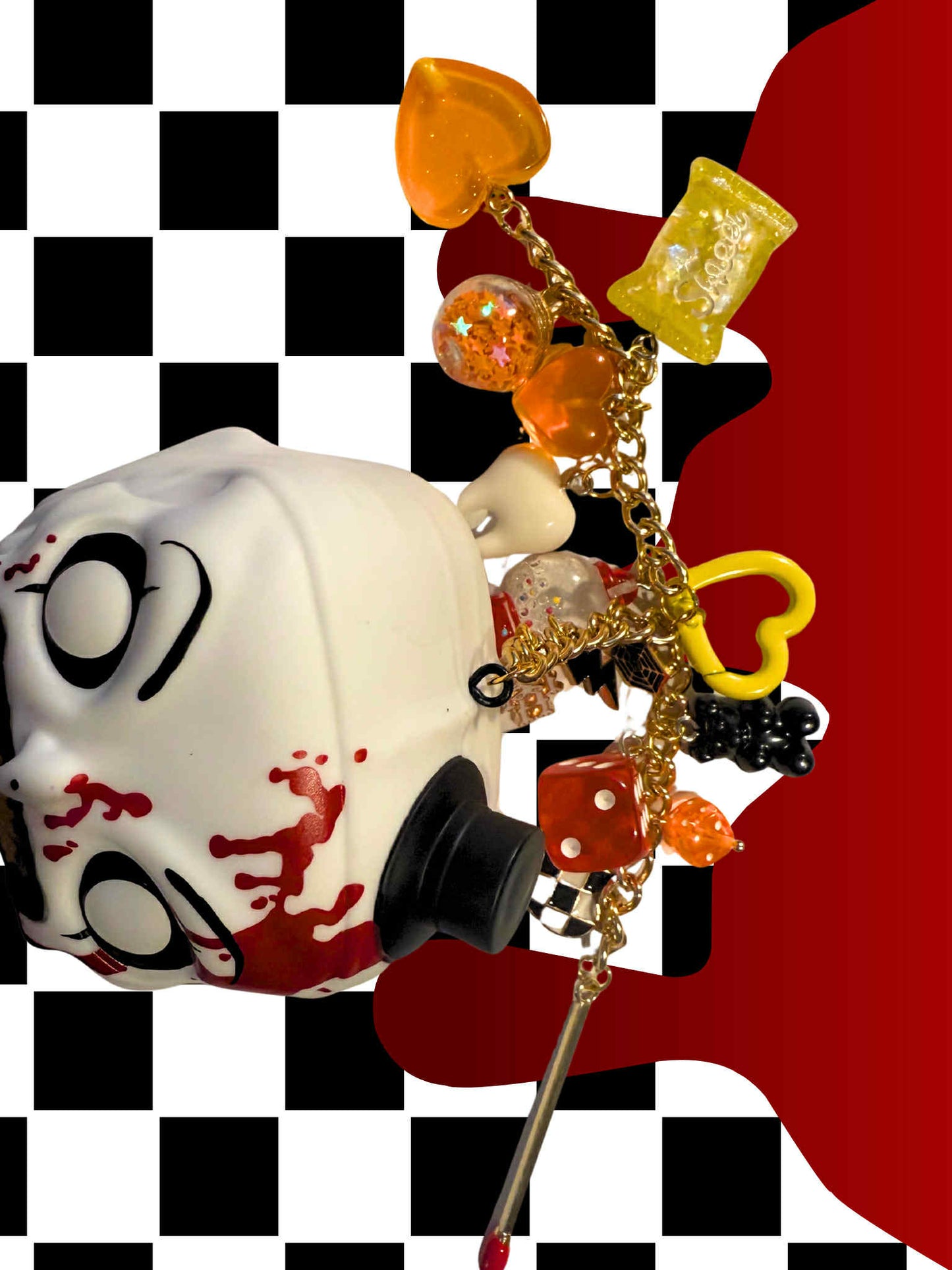 Art the Clown Figure Keychain