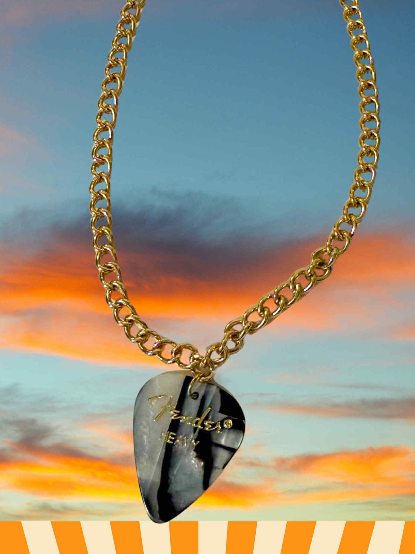 Acoustics by Morning Charm Necklace