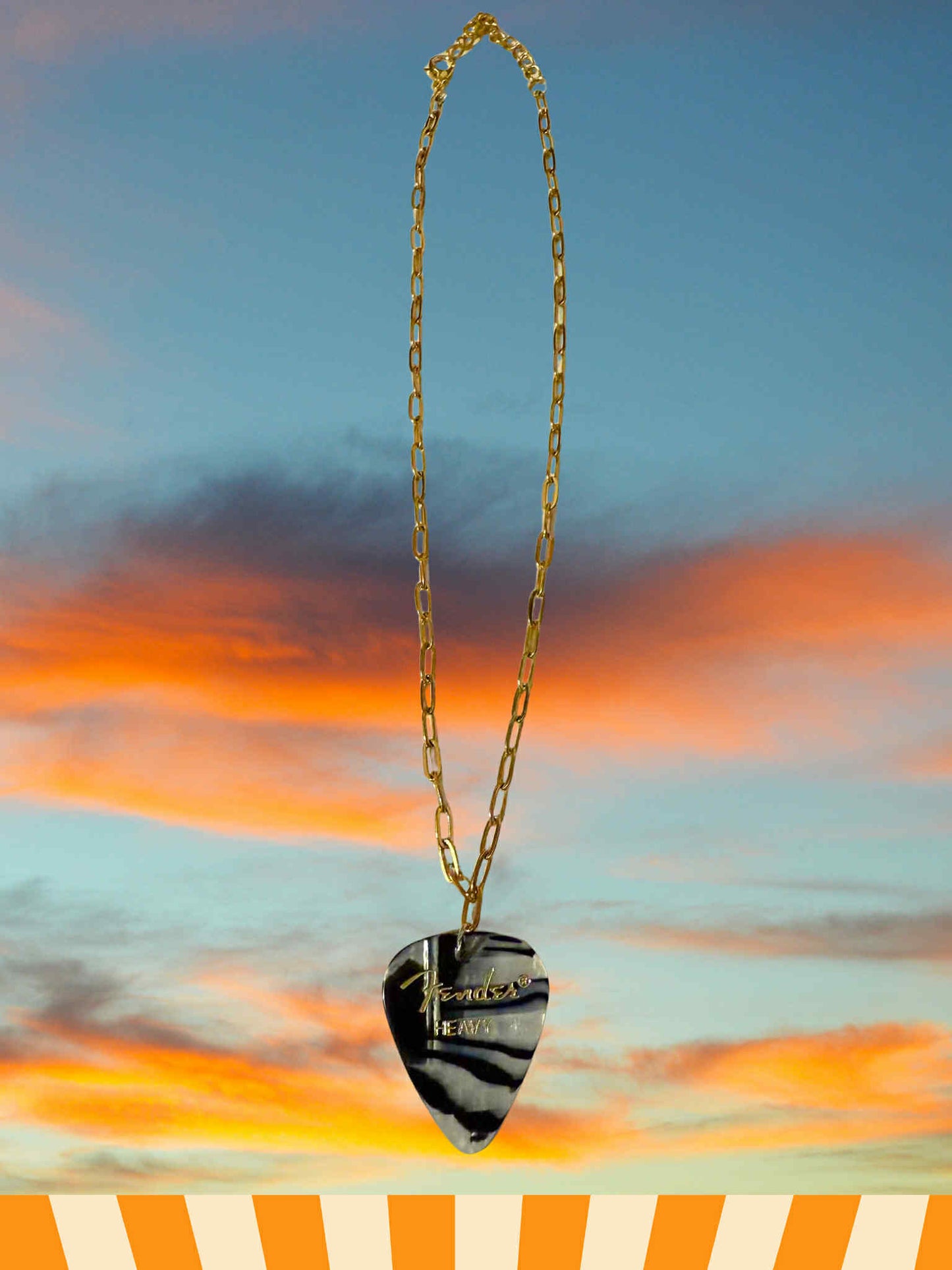 Acoustics by Morning Charm Necklace