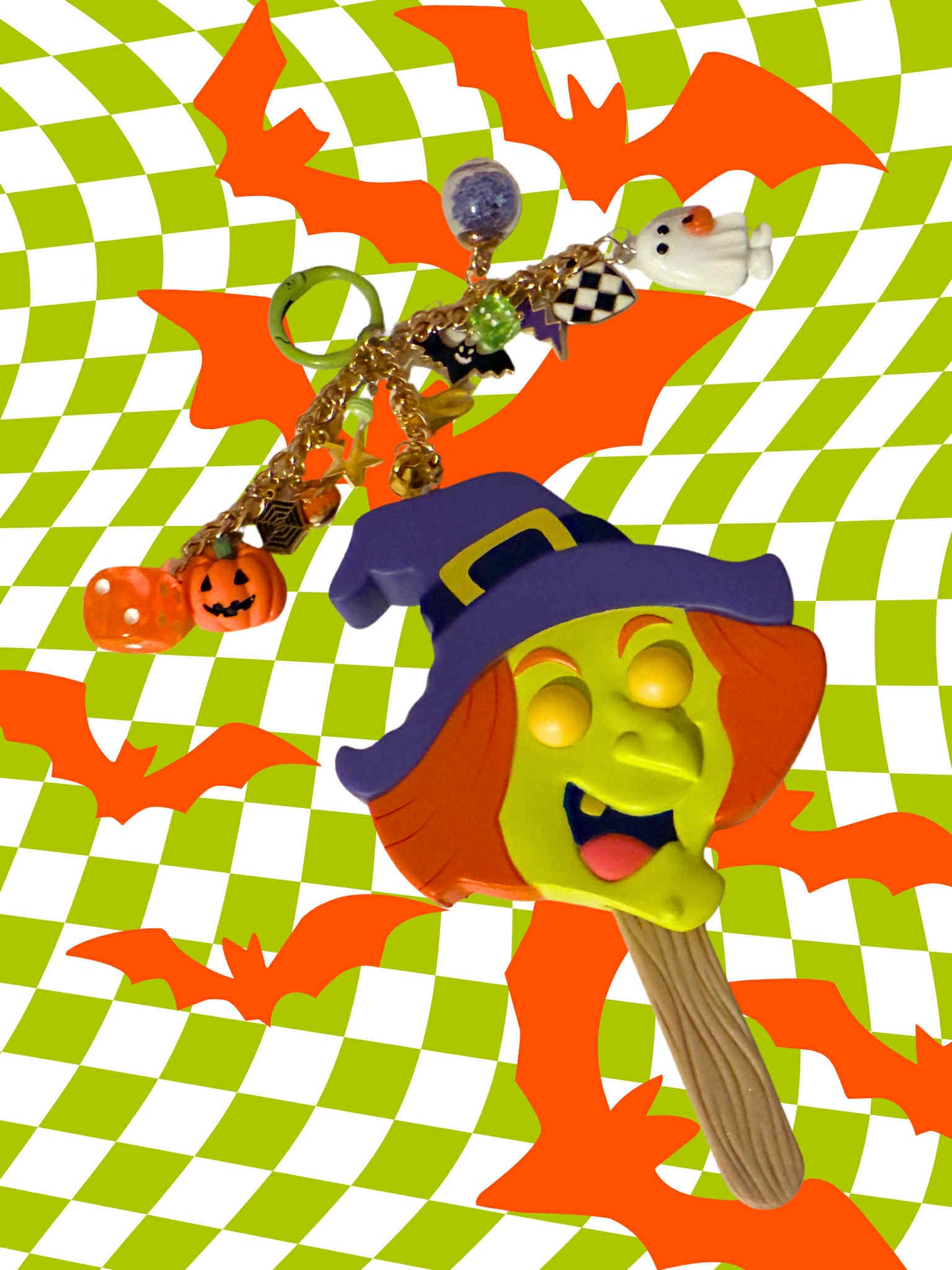 Meltz Witch Figure Keychain