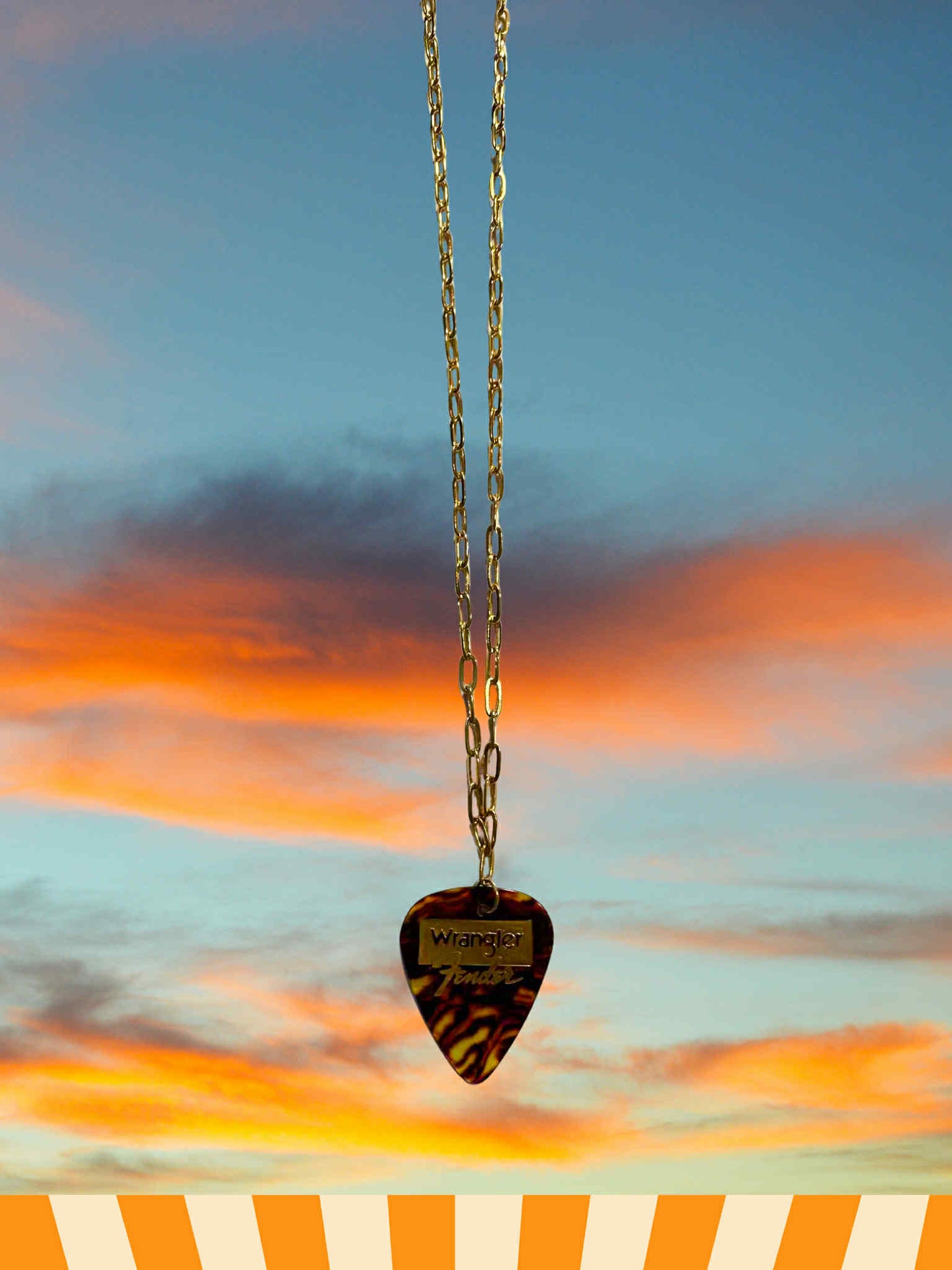 Acoustics by Morning Charm Necklace